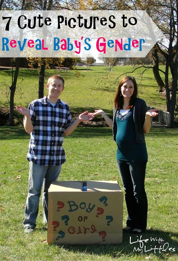 7 Cute Pictures to Reveal Baby's Gender