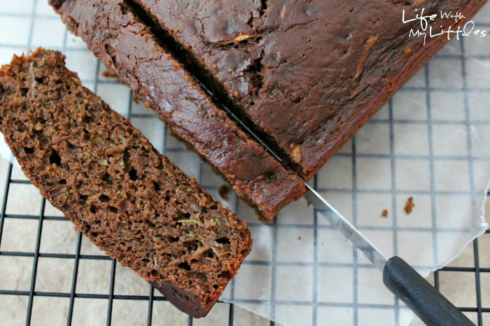 Skinny Chocolate Zucchini Bread