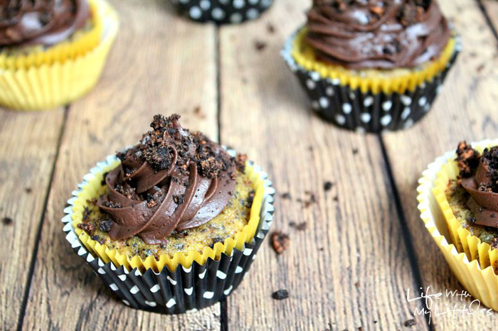 Pumpkin Oreo Cupcakes