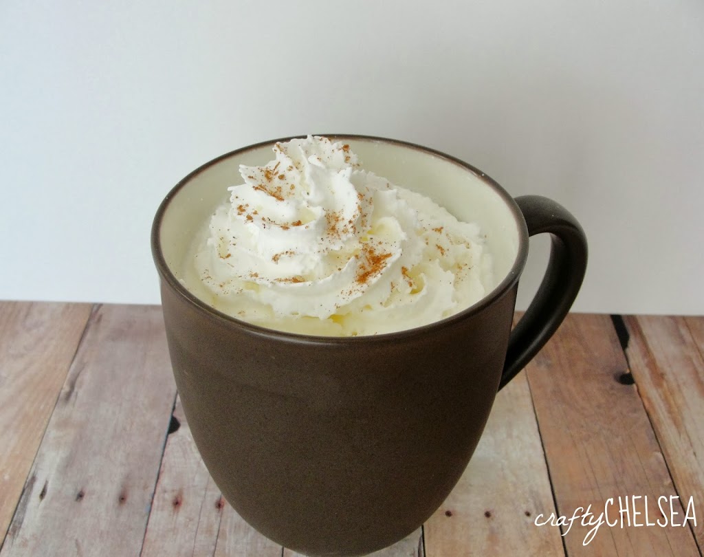 2 Ingredient Hot Pumpkin Spice Steamer: A delicious fall drink that is easy and warms you right up!