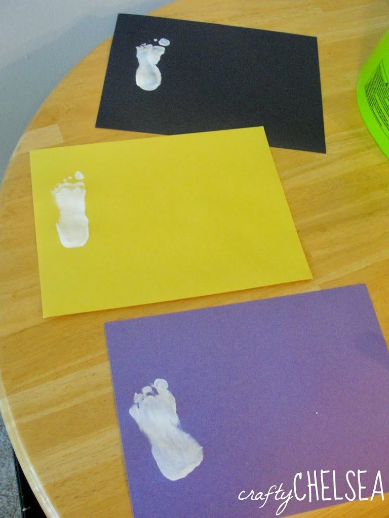 Tips for Better Baby Footprint Art: 11 tips to help get the best baby footprints for your footprint art!