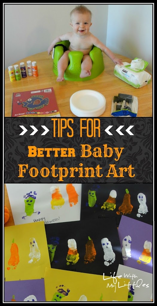 Tips for Better Baby Footprint Art