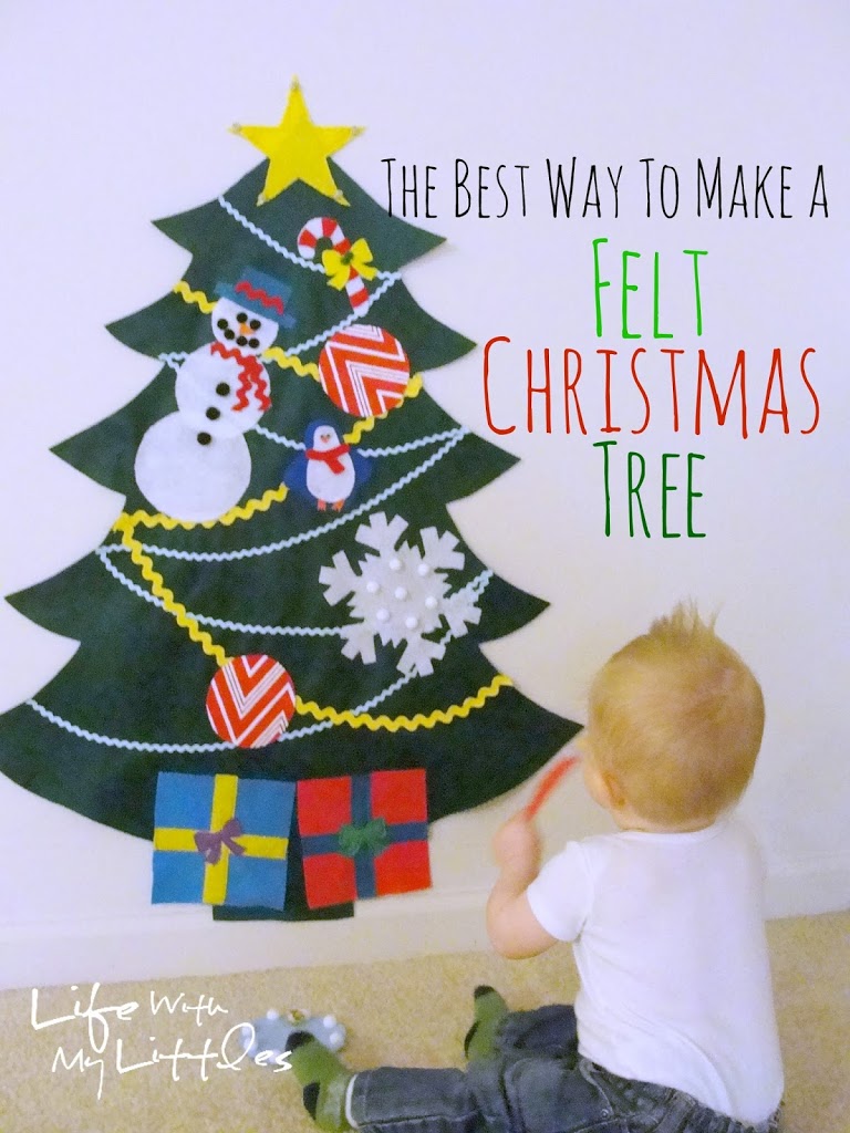 The Best Way to Make a Felt Christmas Tree