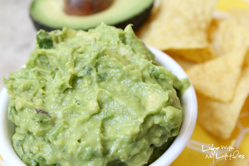 Seriously the best guacamole recipe ever. I think it's the reason we get invited to parties! And it's so easy!