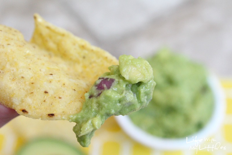 Seriously the best guacamole recipe ever. I think it's the reason we get invited to parties! And it's so easy!