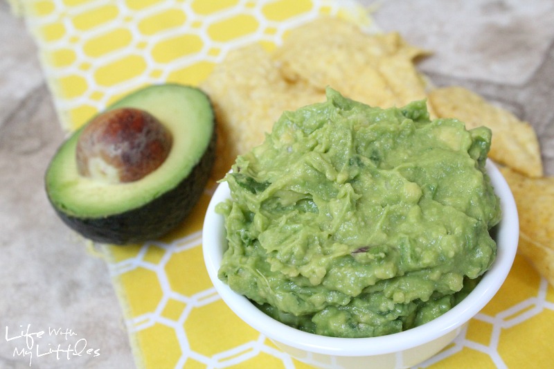 Seriously the best guacamole recipe ever. I think it's the reason we get invited to parties! And it's so easy!