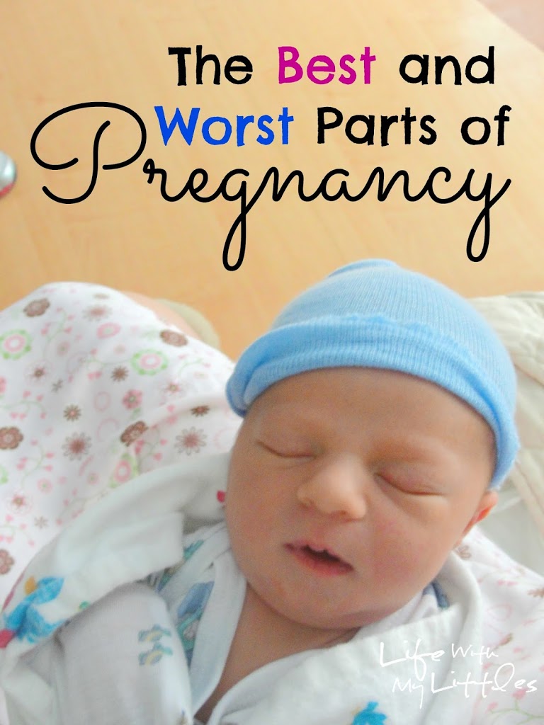 The Best and Worst Parts of Pregnancy: An honest, funny, and inspiring look at 30 of the best and worst parts of pregnancy.