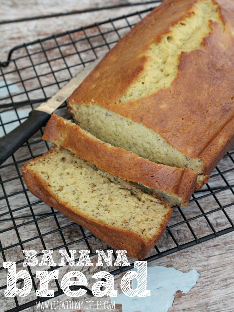 Dad's Banana Bread - Life With My Littles