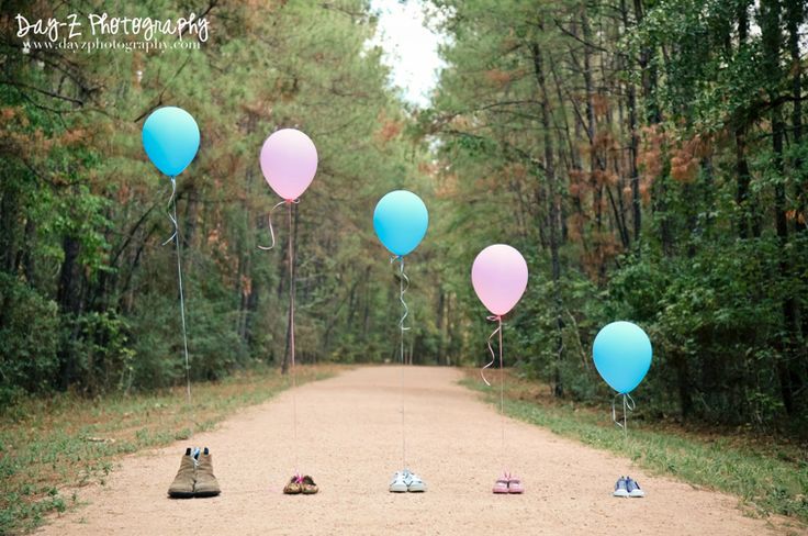 7 Cute Pictures to Reveal Baby's Gender: Easy, cute, and simple picture ideas to reveal if you are having a boy or girl!