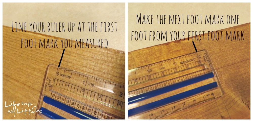 Easy DIY Growth Ruler: A cheap handmade growth chart that is simple and looks great in any room. The perfect way to chart your kids' growth!