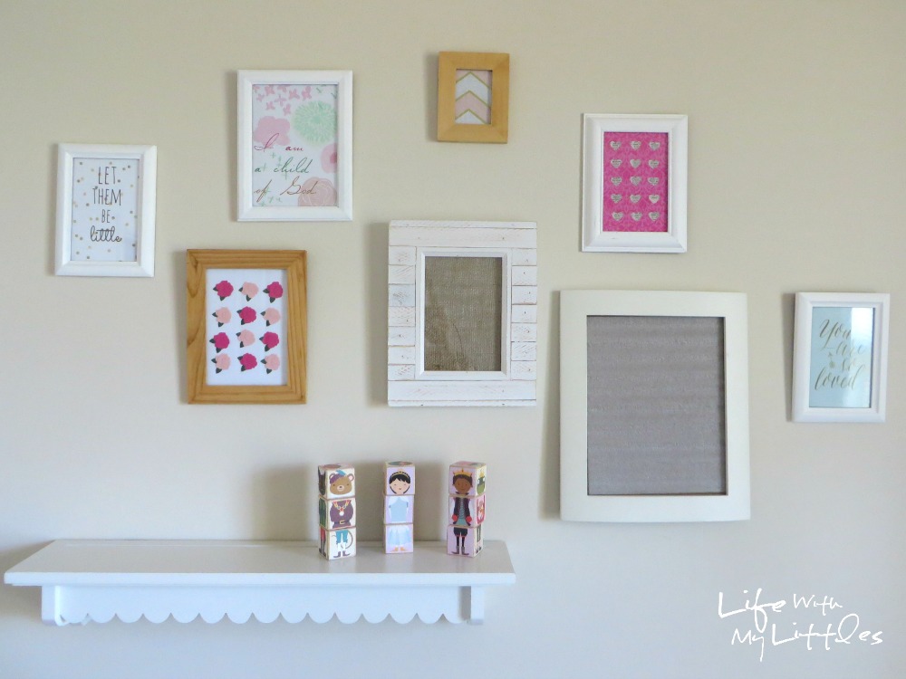 Easy Heart-Punched Dictionary Art: A beautiful, easy, and cute way to decorate a baby girl's nursery.