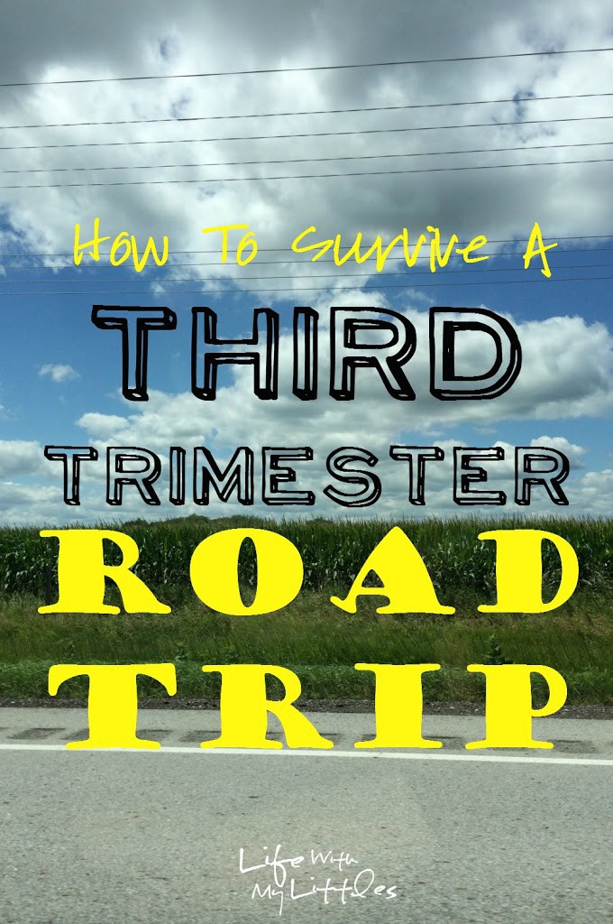 How to Survive a Third Trimester Road Trip: Tips to make the best of traveling in the last weeks of pregnancy!