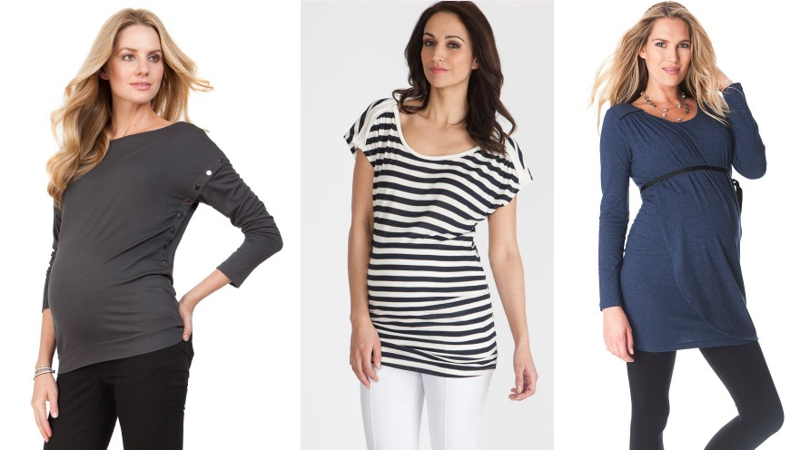 9 Reasons Why You Should Buy a Nursing Top: There are lots of cute styles of shirts made specially for breastfeeding, and here are 9 great reasons why you need at least one!