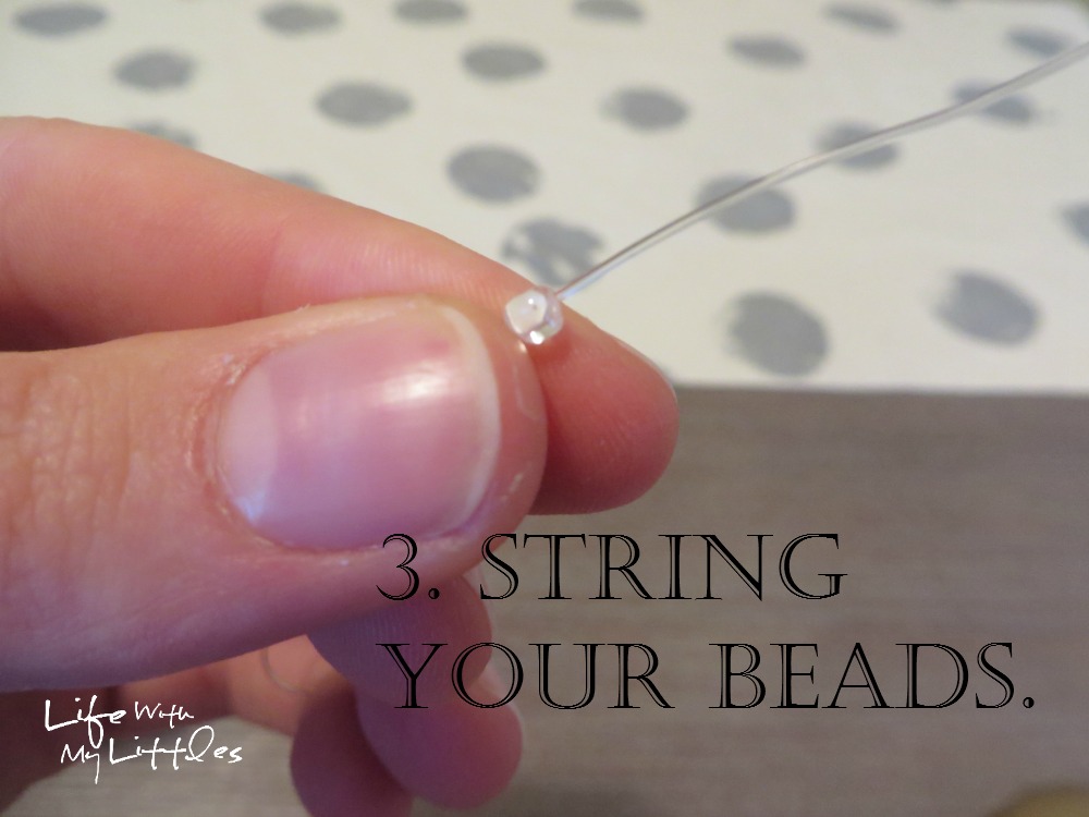 Here's another way to repurpose your wedding dress: make a bracelet with the beads for your daughter! Here's another way to repurpose your wedding dress: make a bracelet with the beads for your daughter!