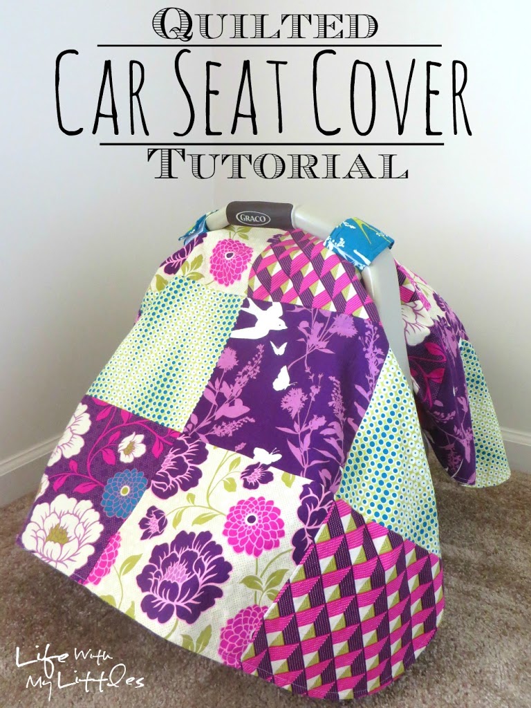 Quilted Car Seat Cover Tutorial