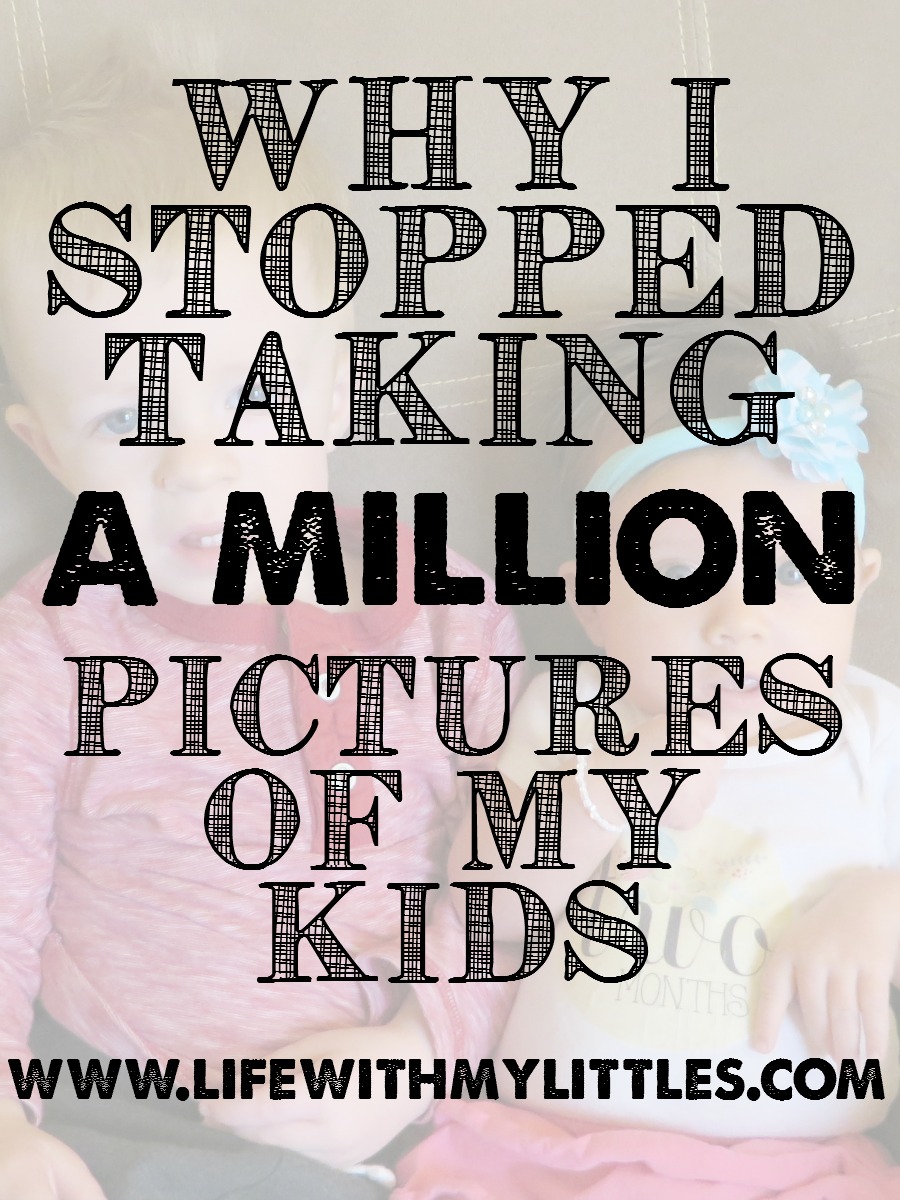Why I Stopped Taking a Million Pictures of My Kids