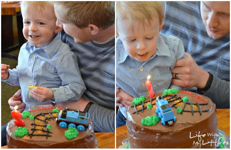 Ideas for a little boy train birthday party. Complete with food ideas, decorations, party favors, and keepsake ideas!