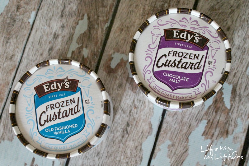 Kid-Friendly toppings bar with new EDY's Frozen Custard!! An easy dessert everyone will love that's perfect for the whole family.