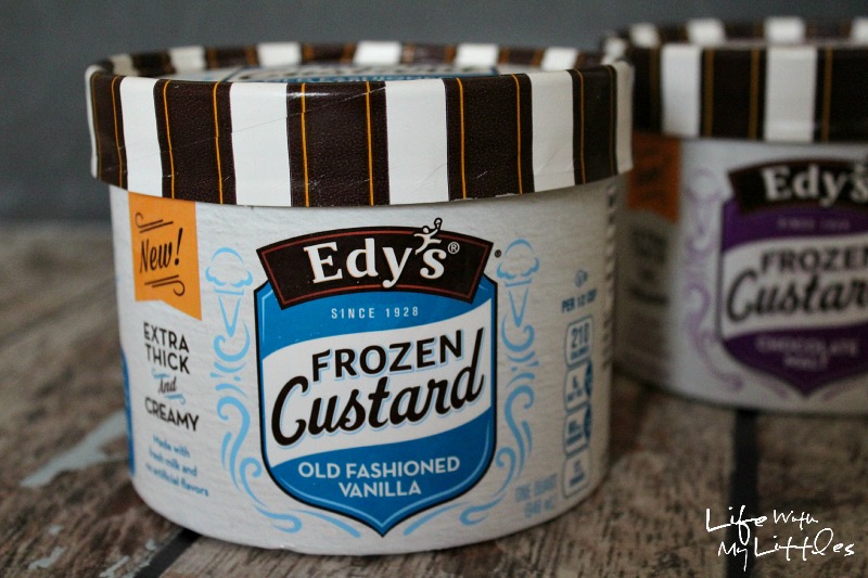 Kid-Friendly toppings bar with new EDY's Frozen Custard!! An easy dessert everyone will love that's perfect for the whole family.