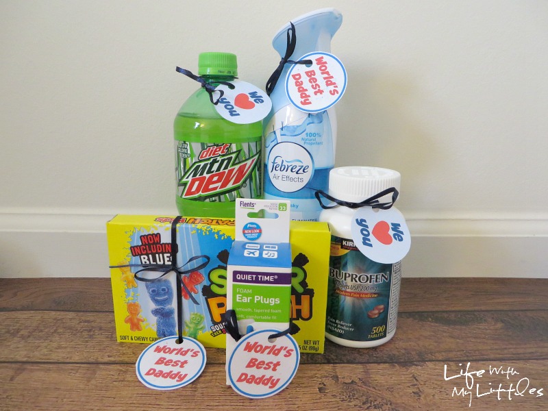 New Daddy's Survival Kits / Baby shower gift / new baby gift / gifts for  him