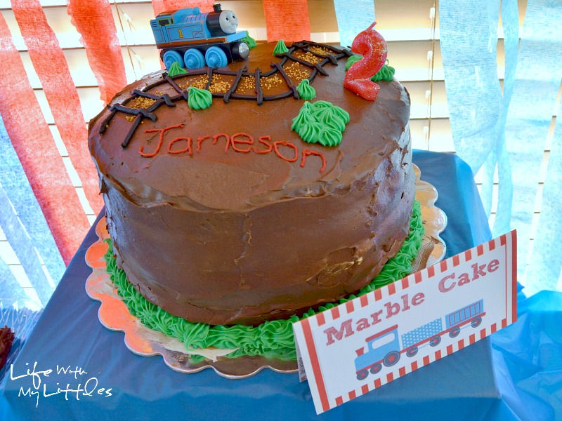 Ideas for a little boy train birthday party. Complete with food ideas, decorations, party favors, and keepsake ideas!