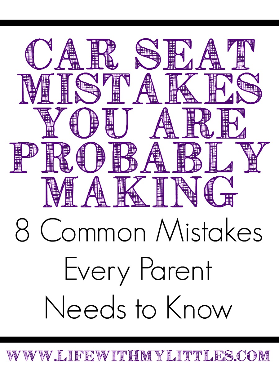 Car Seat Mistakes You Are Probably Making