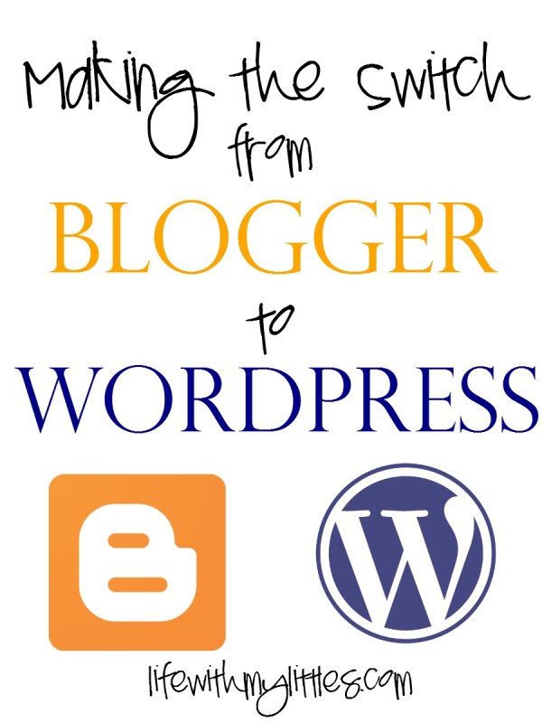 Making the switch from Blogger to WordPress - tips to make it easy and the relaunch of my new site!