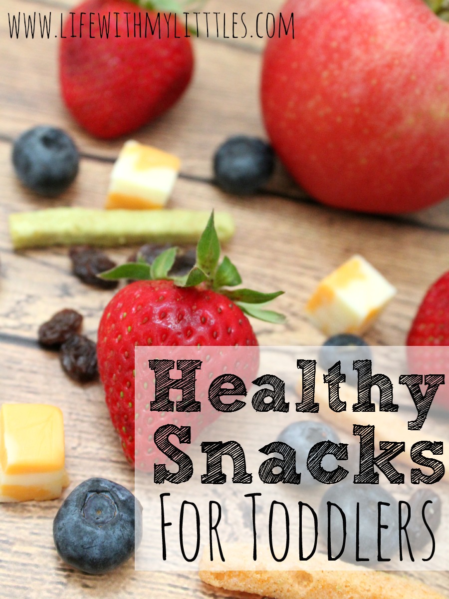 Easy and healthy snack ideas for toddlers to help teach them to live a healthy lifestyle