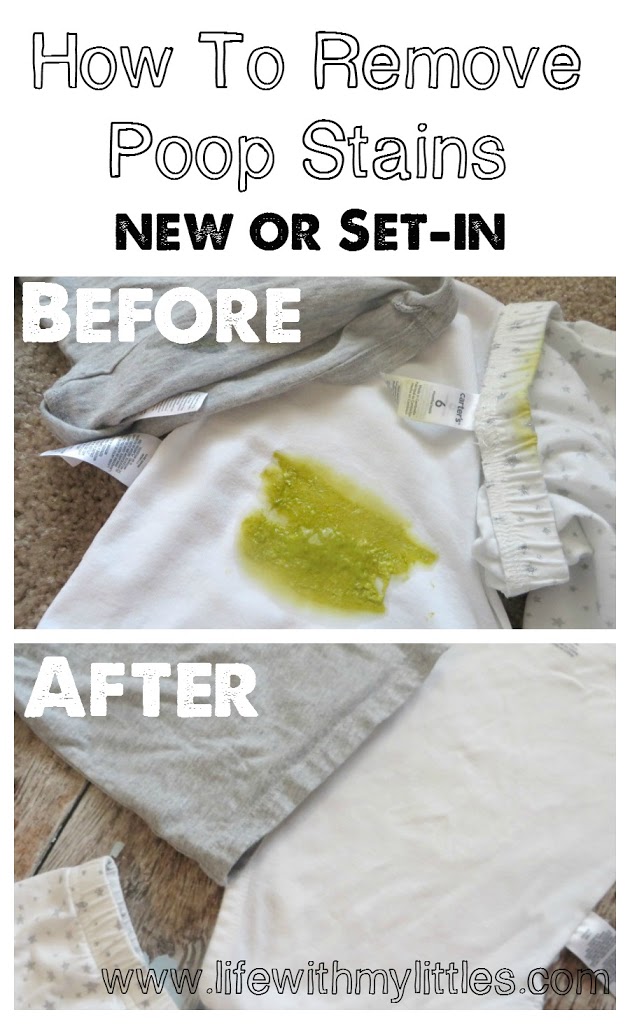 How to Easily Remove Poopout Stains