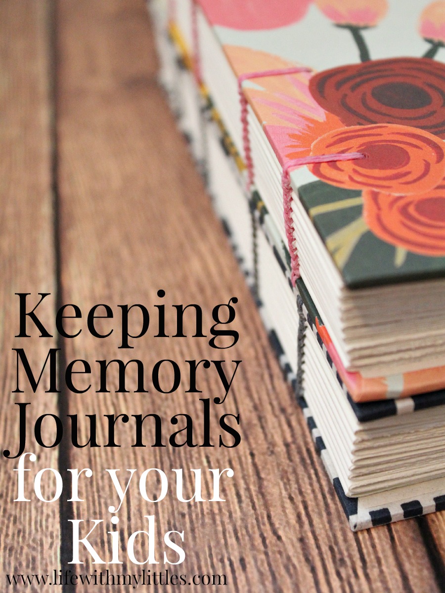 Use a memory journal to record special moments as your child grows, then give it to them when they graduate. A great idea to preserve memories and way better than keeping a baby book!