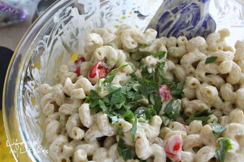 This Avocado Ranch Pasta Salad is a delicious and unique recipe that is perfect as a side dish for your summer barbecue or even a quick dinner! 