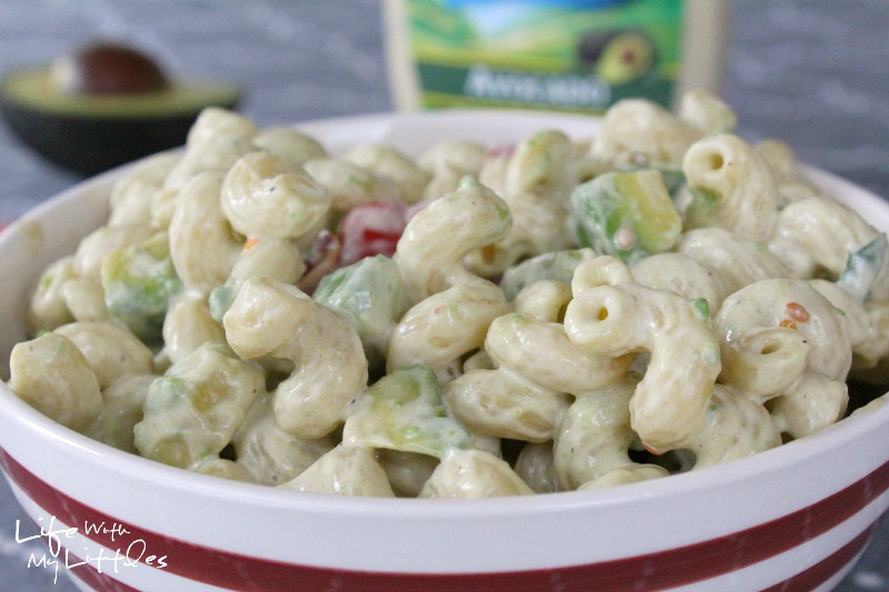 This Avocado Ranch Pasta Salad is a delicious and unique recipe that is perfect as a side dish for your summer barbecue or even a quick dinner! 