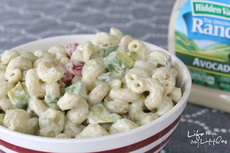 This Avocado Ranch Pasta Salad is a delicious and unique recipe that is perfect as a side dish for your summer barbecue or even a quick dinner! 