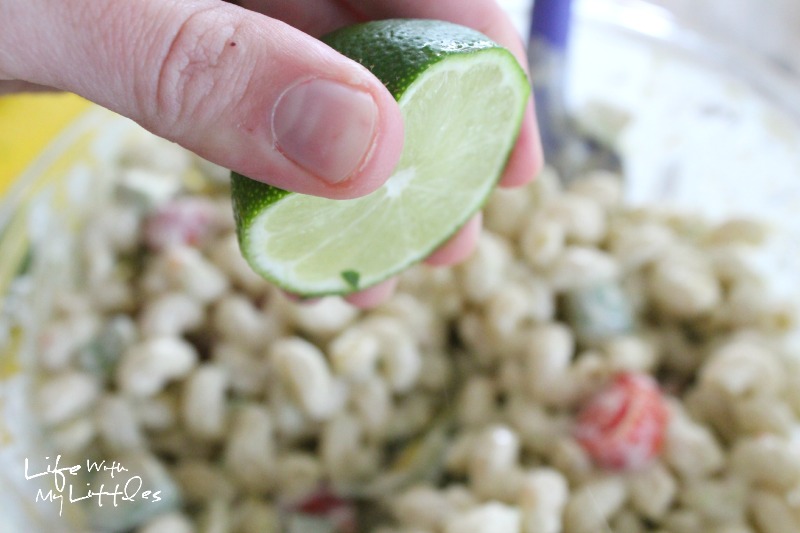 This Avocado Ranch Pasta Salad is a delicious and unique recipe that is perfect as a side dish for your summer barbecue or even a quick dinner! 