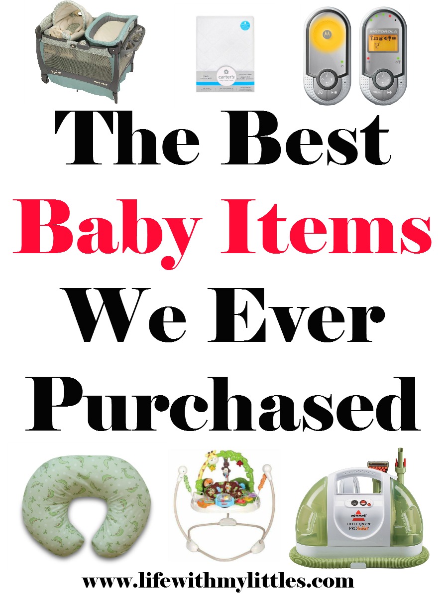 The best baby items we ever purchased. Nine great ideas on what to buy for your baby that will help make life easier!