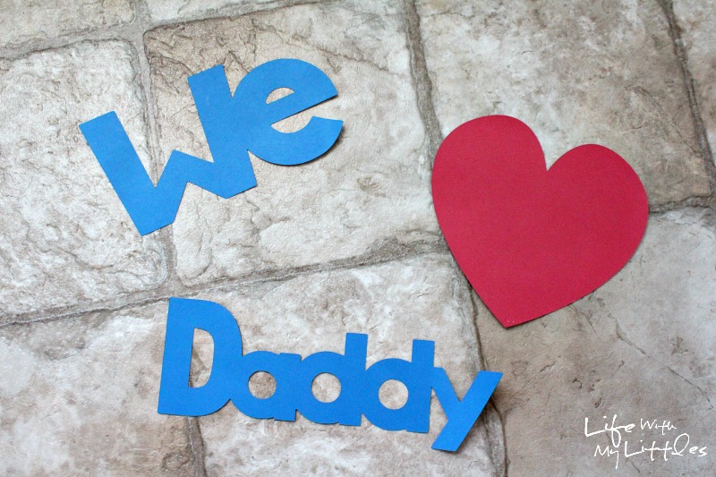 This easy and homemade Father's Day gift is the perfect and inexpensive gift for the father in your life. And it's fun to update the photos each year!