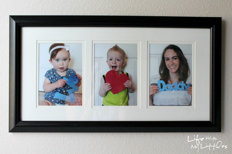 This easy and homemade Father's Day gift is the perfect and inexpensive gift for the father in your life. And it's fun to update the photos each year!