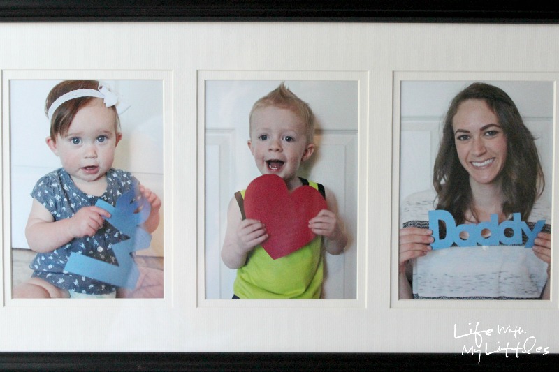 This easy and homemade Father's Day gift is the perfect and inexpensive gift for the father in your life. And it's fun to update the photos each year!