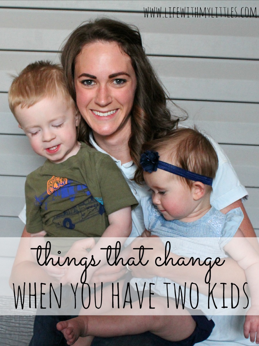 Things that change when you have two kids: a funny look at how things change when your second baby is born