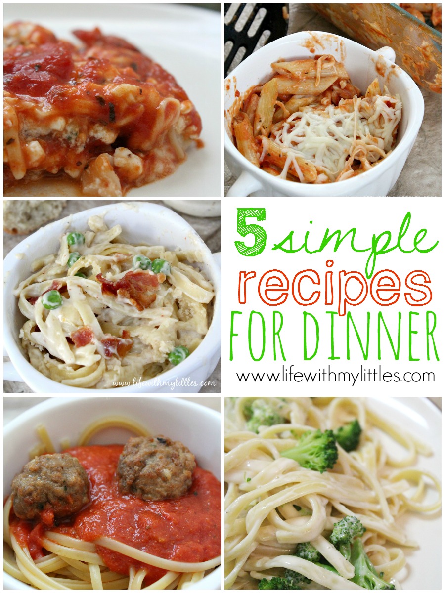 5 Simple Recipes For Dinner
