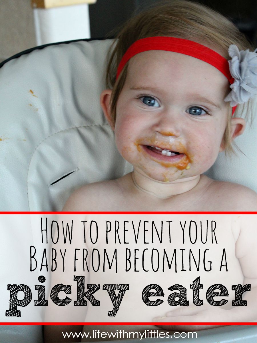 How to prevent your baby from becoming a picky eater. Great ideas to make sure your child doesn't become a picky eater!