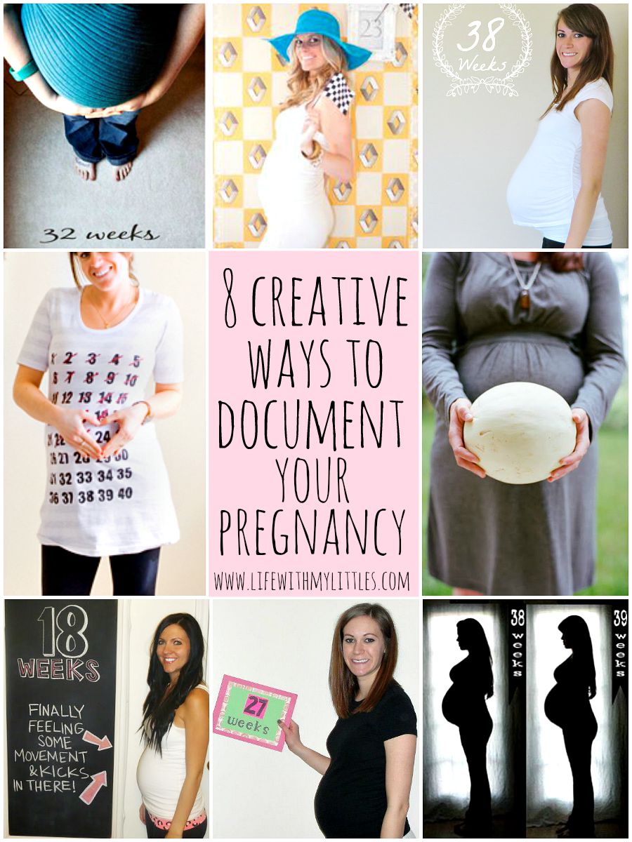 8 creative ways to document your pregnancy through photos. These are such great ideas! I wish I could do all of them!