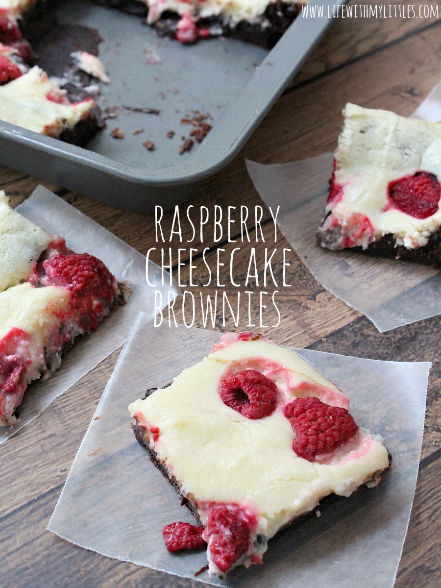 Raspberry Cheesecake Brownies