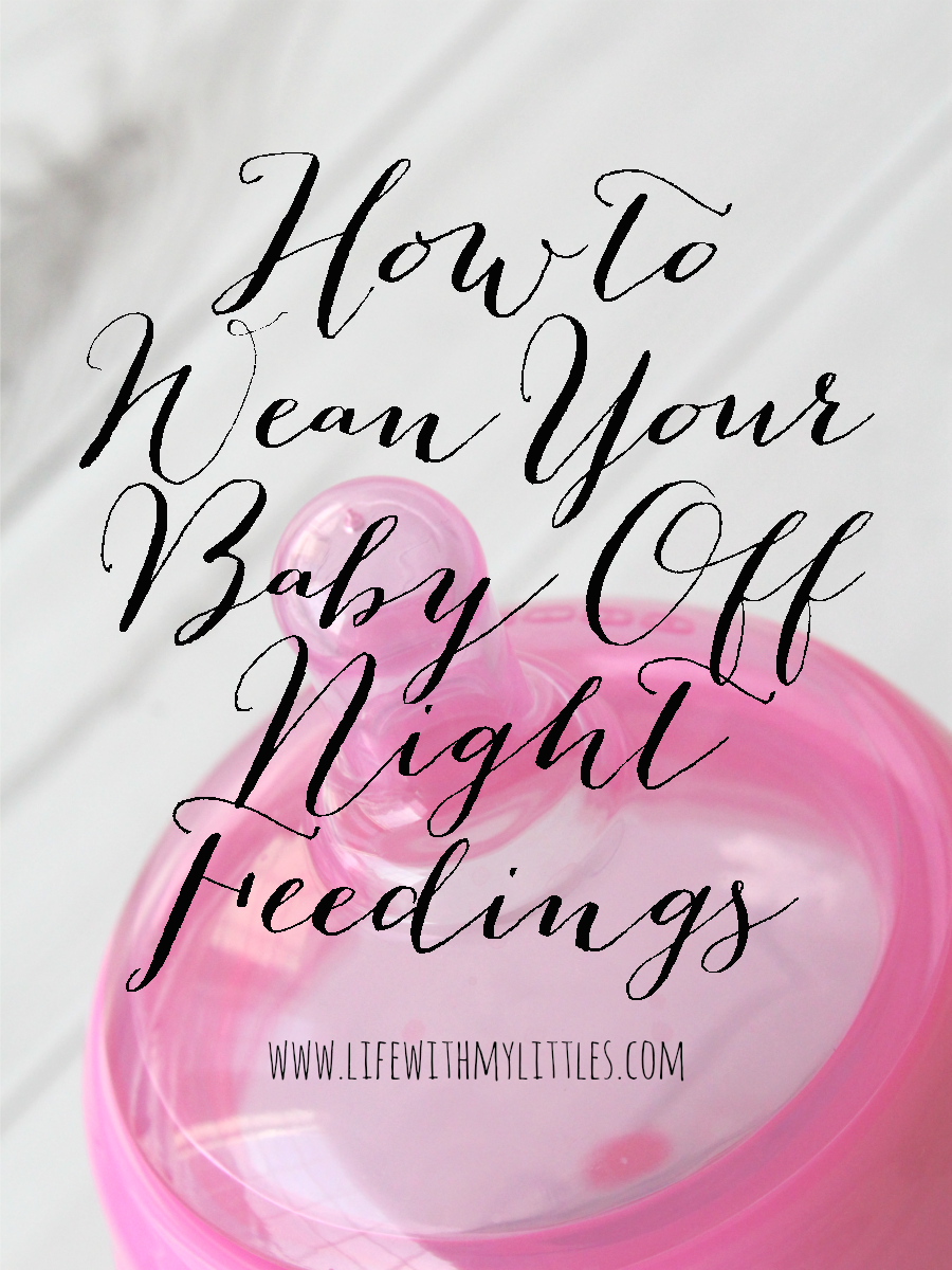 How to Wean Your Baby off Night Feedings