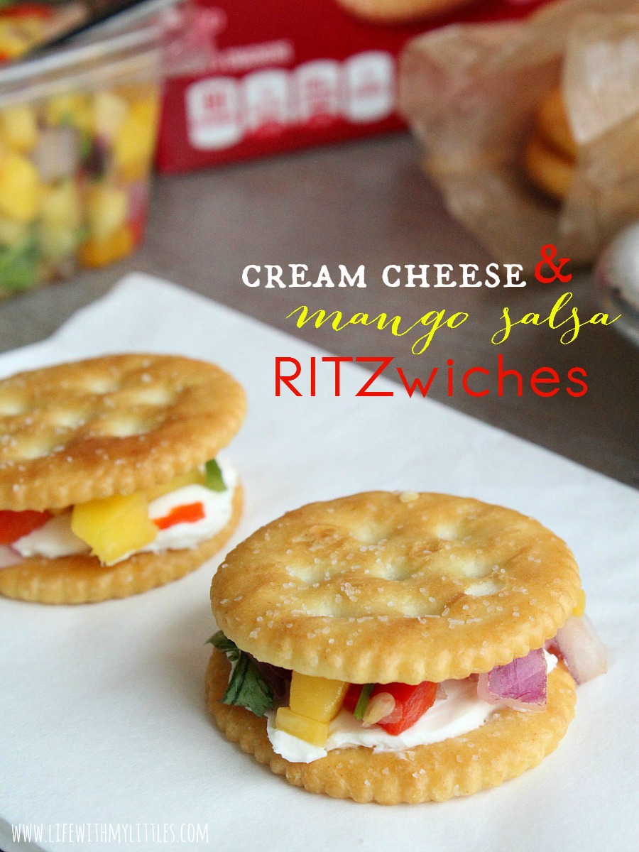 Cream Cheese and Mango Salsa RITZwiches