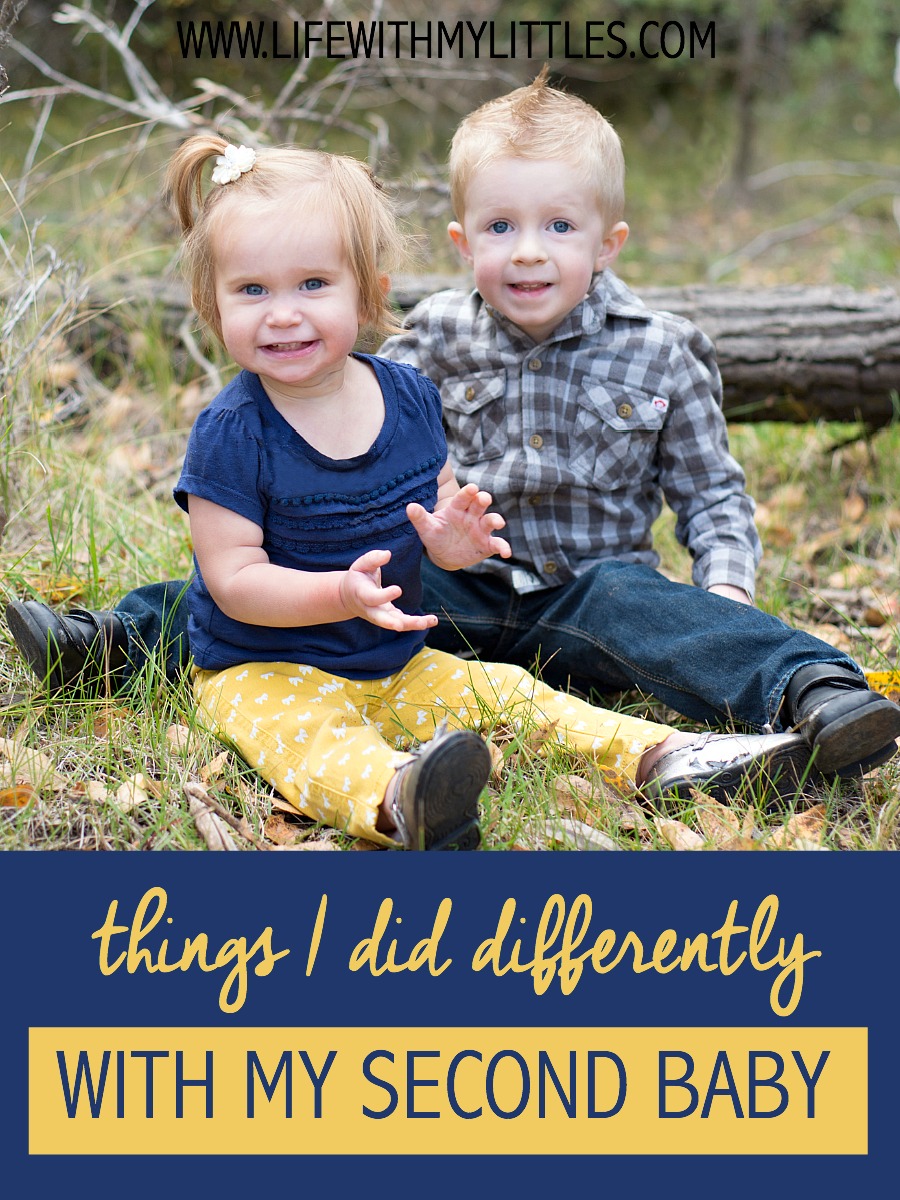 Here's a helpful list of things I did differently with my second baby. These are all great tips for new moms!