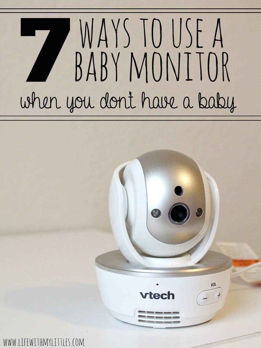 Not sure what to do with your baby monitor now that you don't have a baby? Here are 7 great ways to use a baby monitor as your kids grow up. These are so clever!