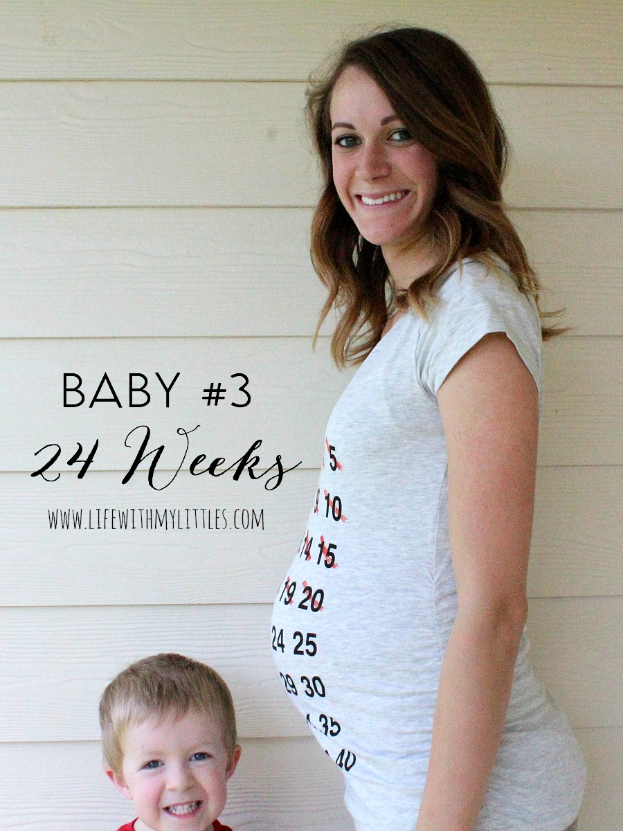 Baby #3: Pregnancy Update: 24 Weeks