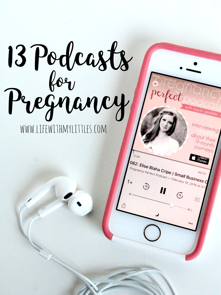 This lists of podcasts for pregnancy is great! Whether you're pregnant, have been pregnant, or are trying to get pregnant, you'll find a podcast here for you with these podcasts about pregnancy!