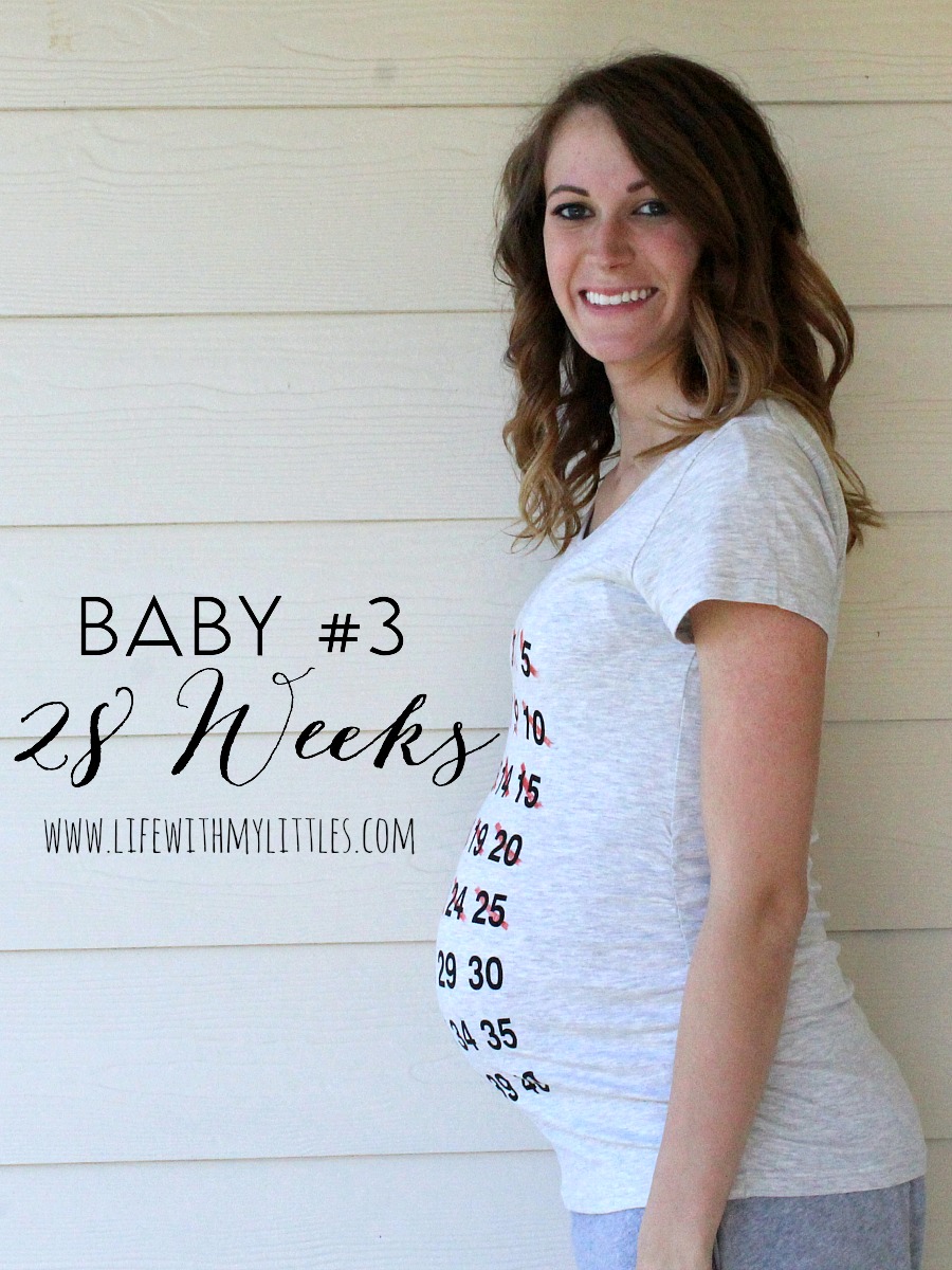 Life With My Littles Baby #3 Pregnancy Update: 28 Weeks